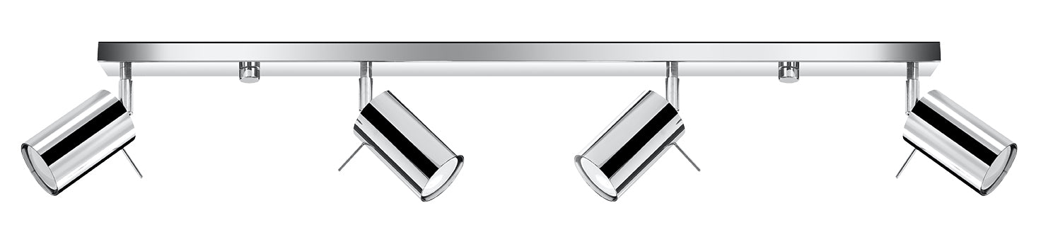 Ceiling Lamp RING 4L chrome