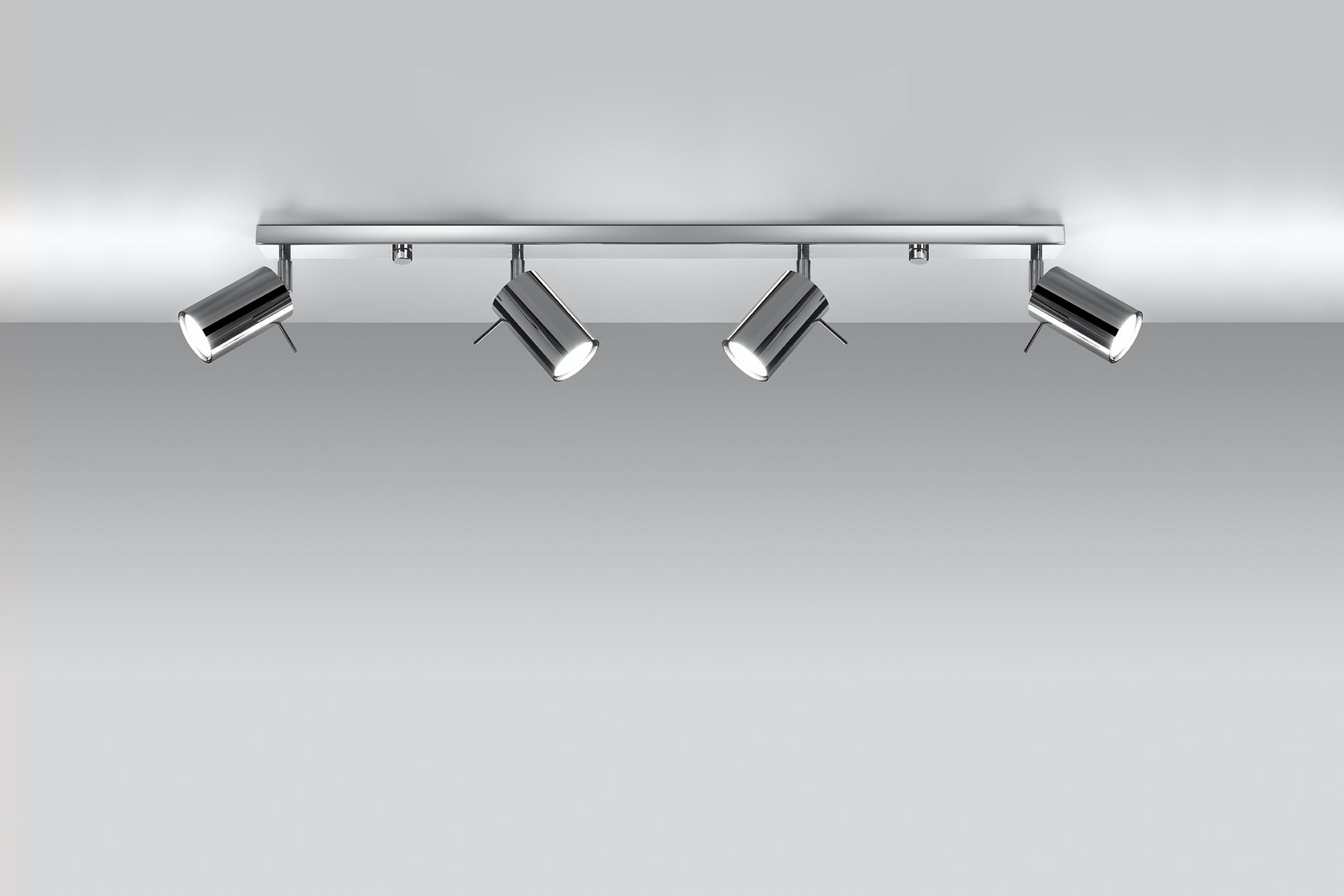 Ceiling Lamp RING 4L chrome