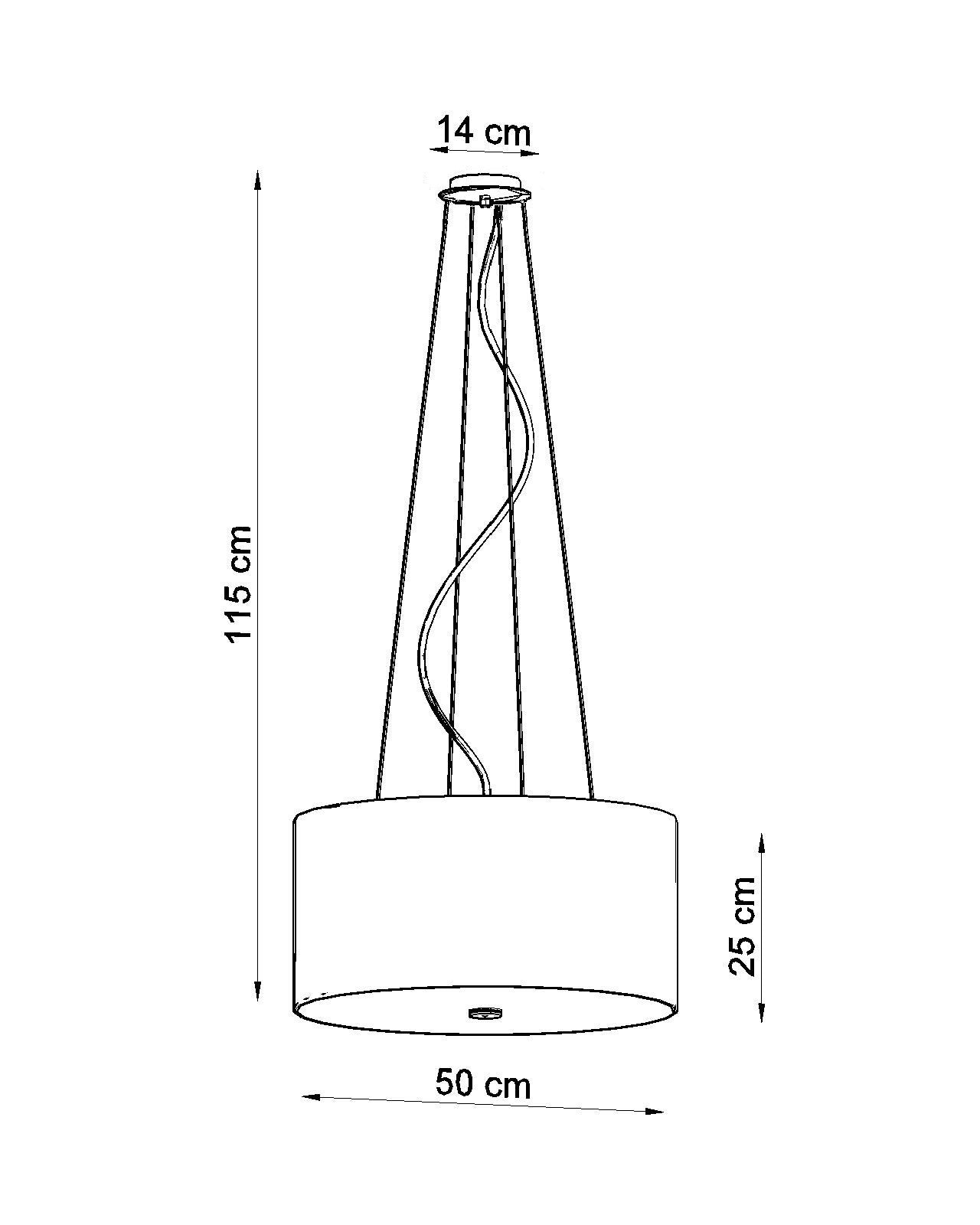 Chandelier OTTO 50 white