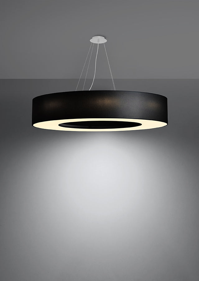 Chandelier SATURNO 90 black