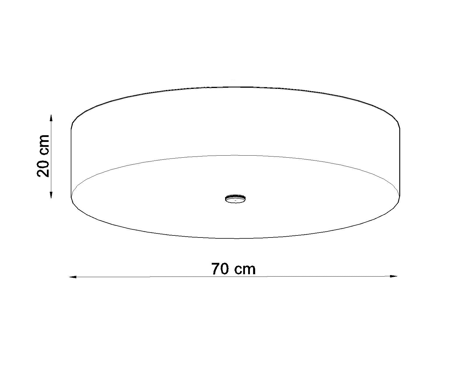 Ceiling Lamp SKALA 70 white