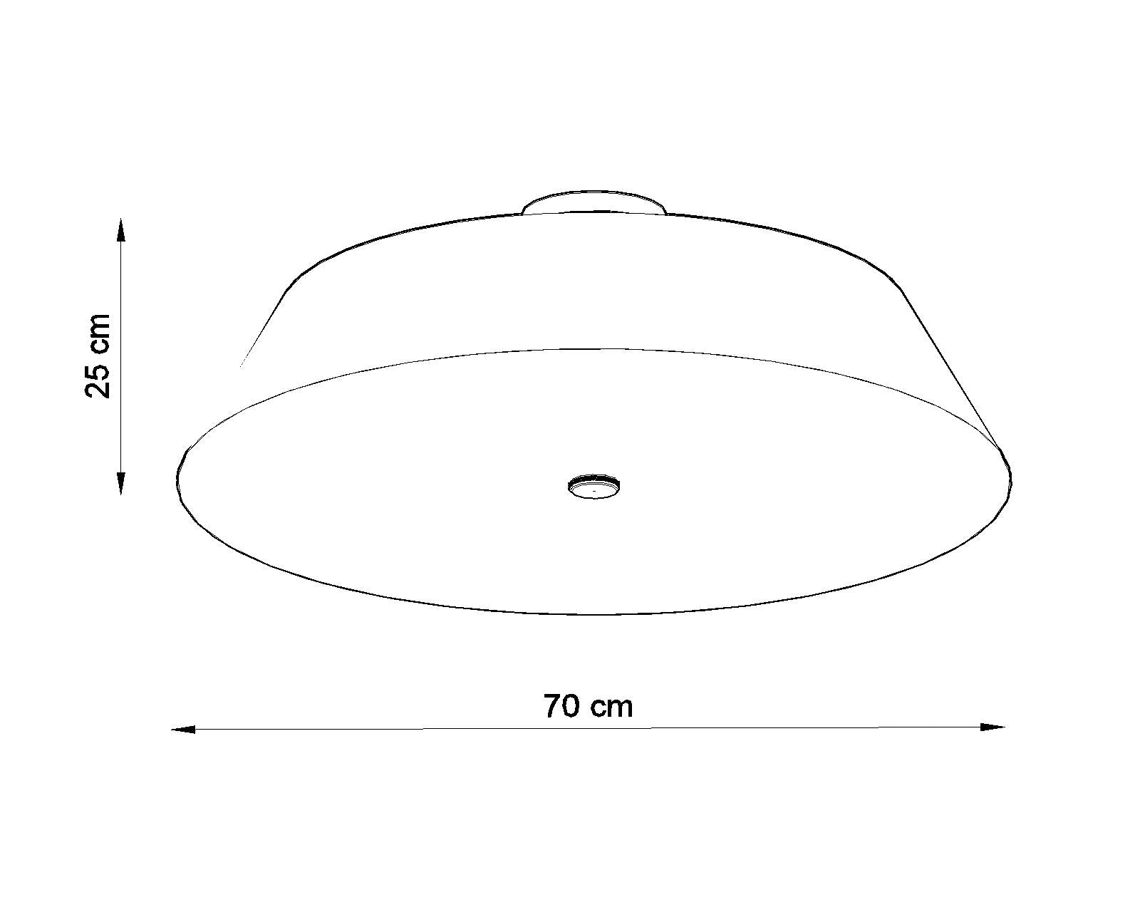 Ceiling Lamp VEGA 70 white