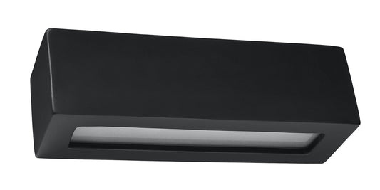 Wall lamp ceramic VEGA black