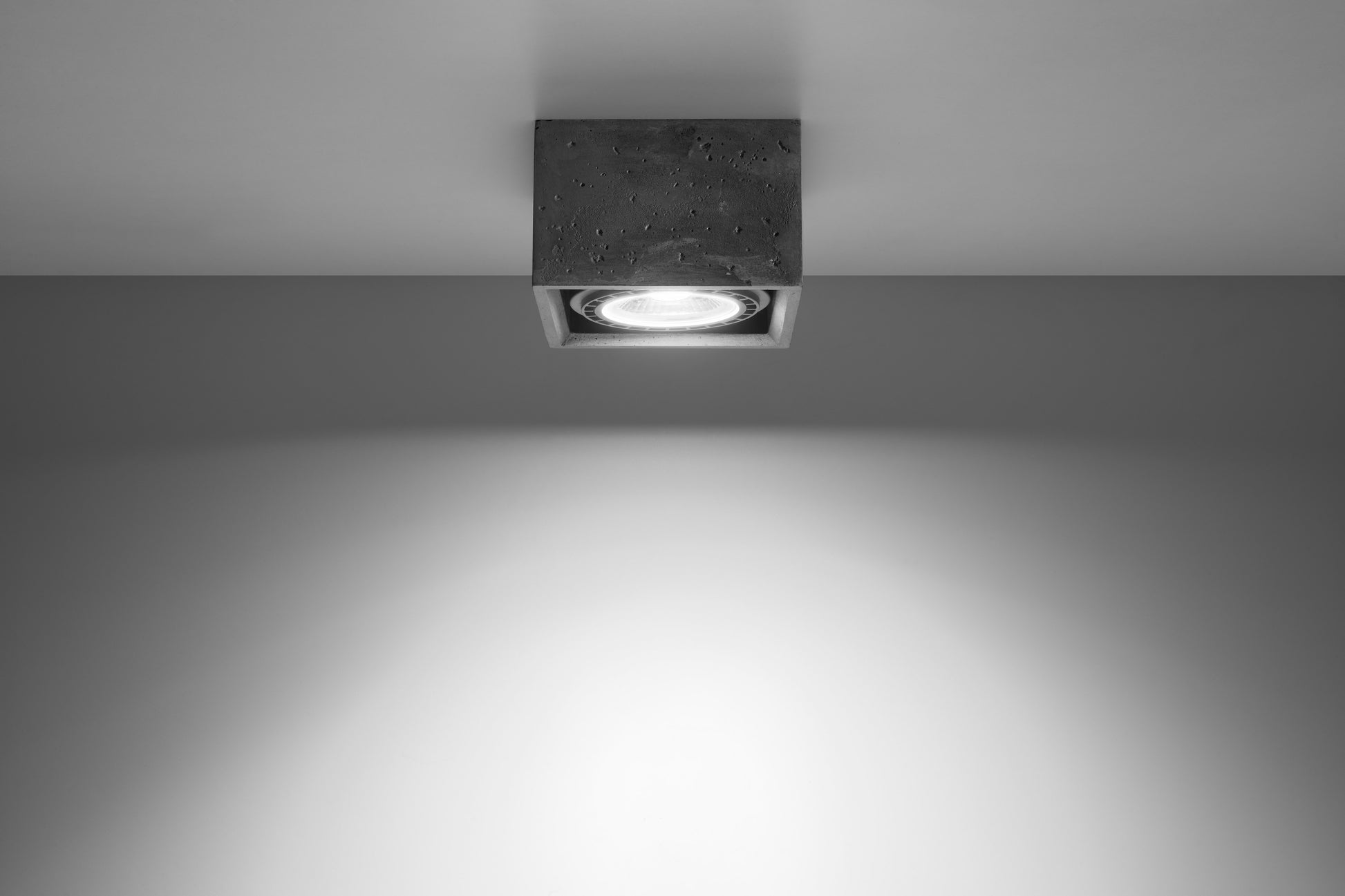 Ceiling Lamp QUATRO 1 concrete