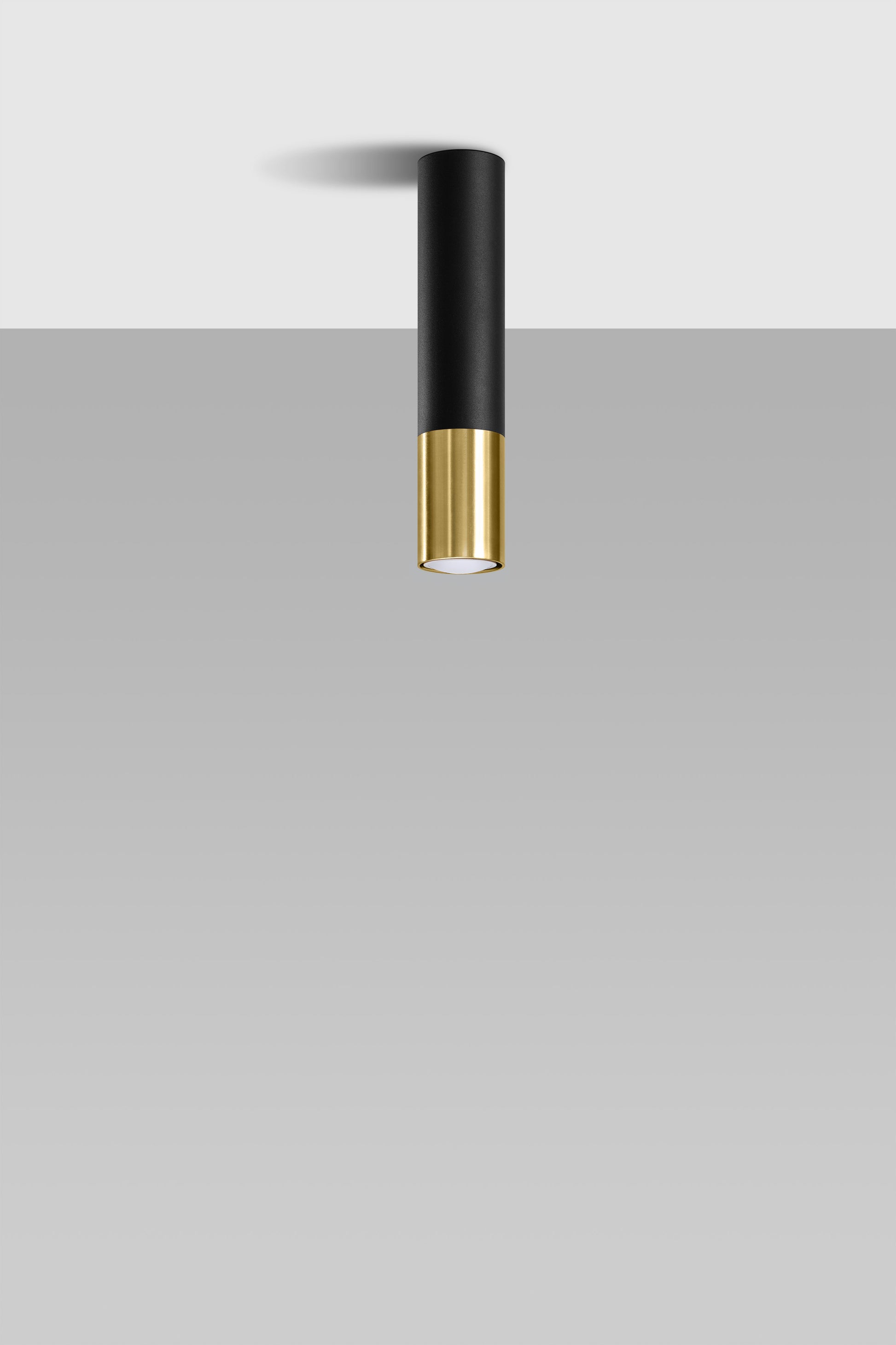 Ceiling lamp LOOPEZ black/golden