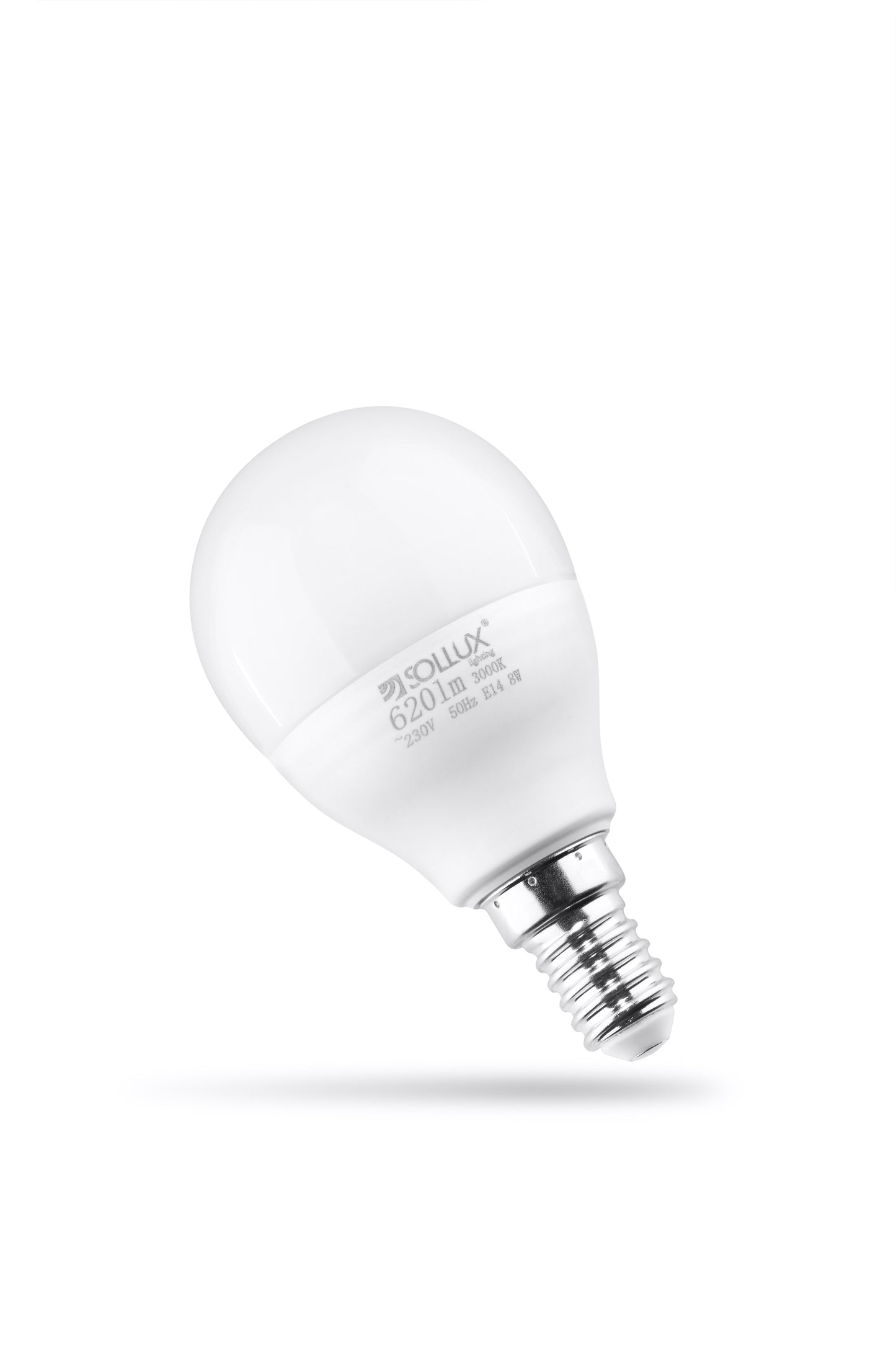 LED bulb E14 3000K 8W 620lm