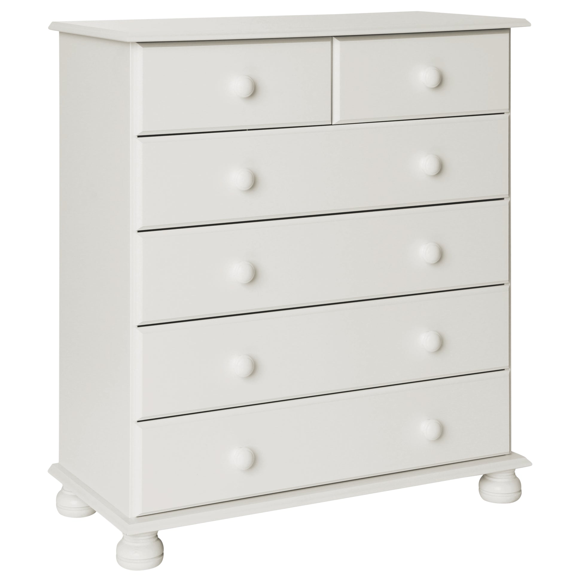 Copenhagen  2 + 4 Drawer Chest in White