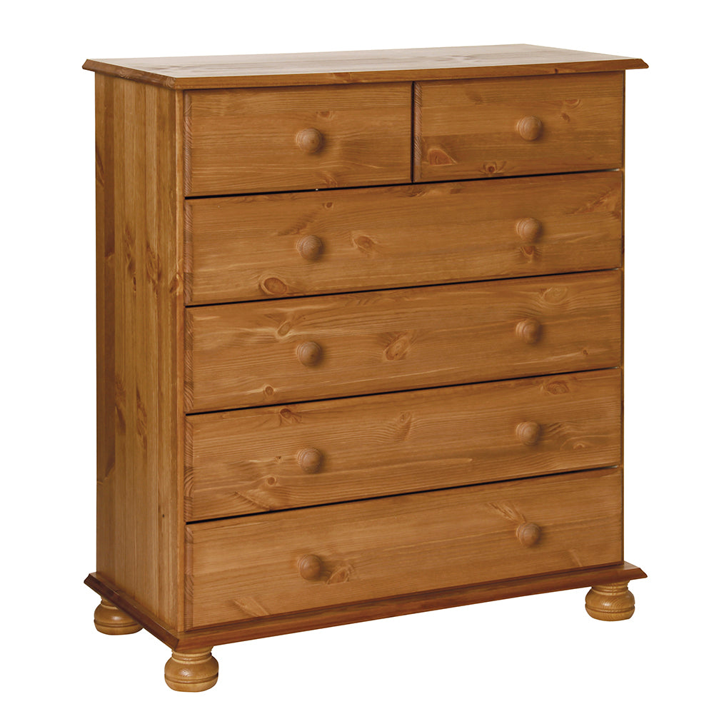 Copenhagen  2 + 4 Drawer Chest in Pine