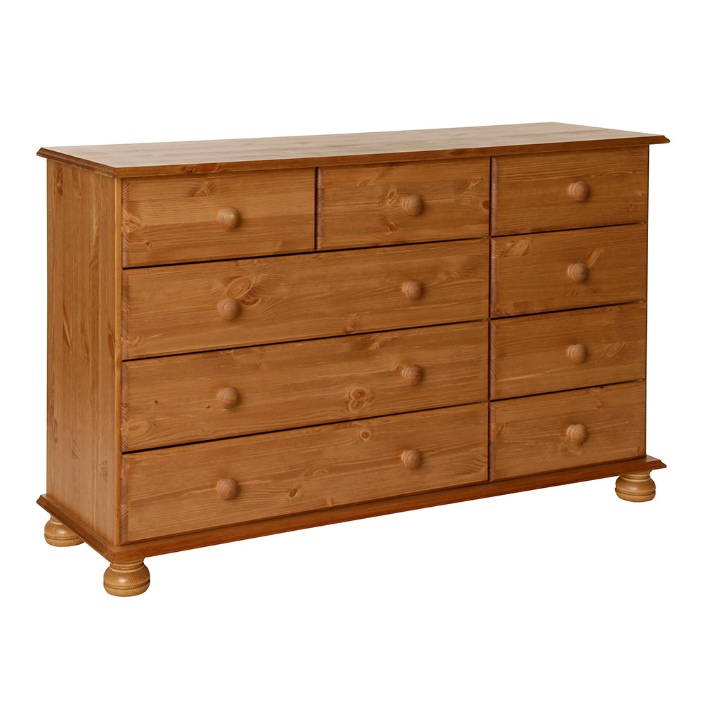 Copenhagen  2 + 3 + 4 Drawer Extra wide chest in Pine