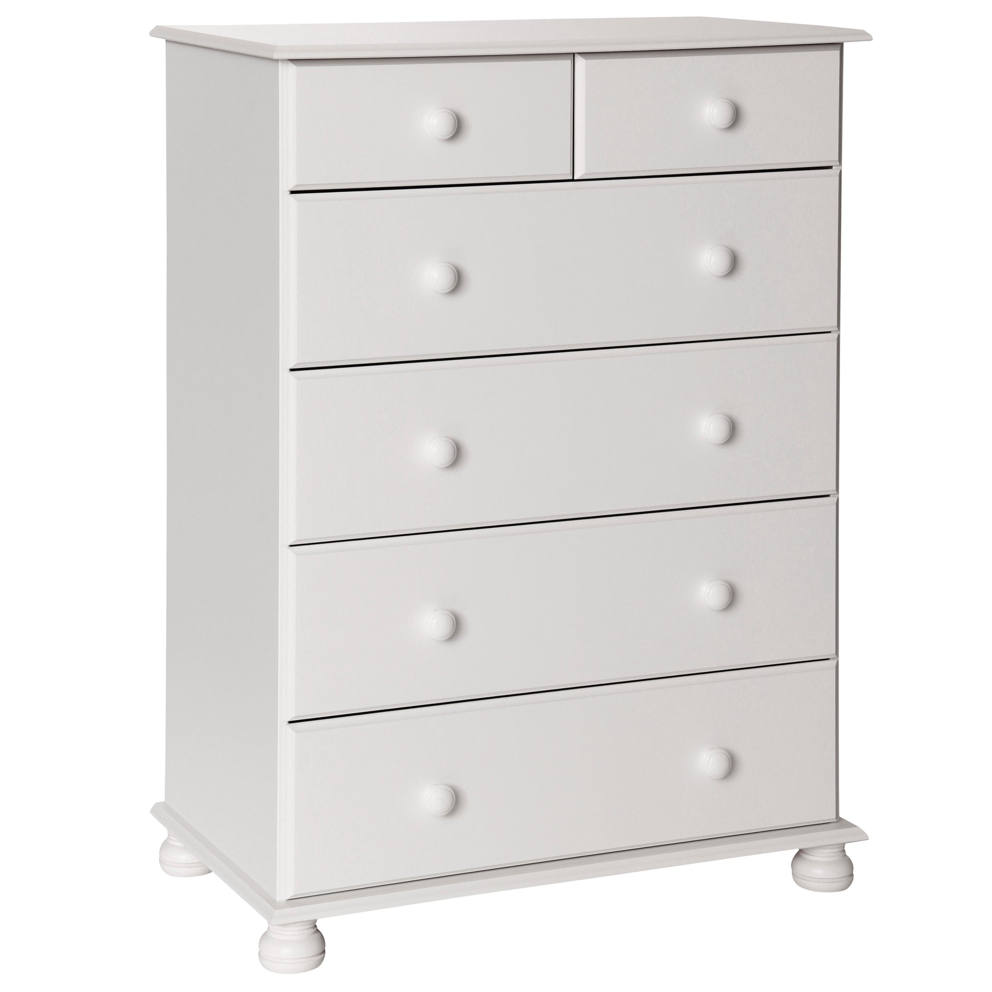 Copenhagen  2 + 4 Deep Drawer Chest in White