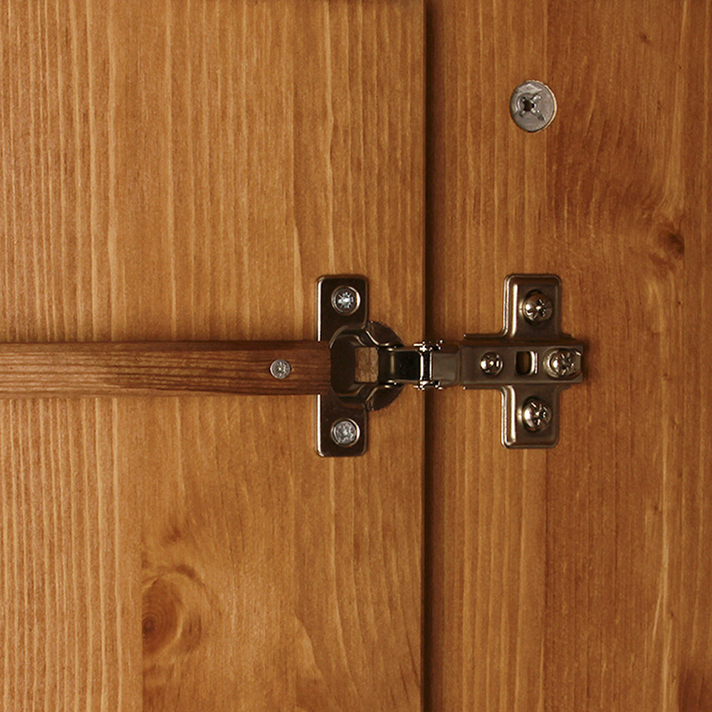 Copenhagen  3 Door 4 Drawer Wardrobe in Pine