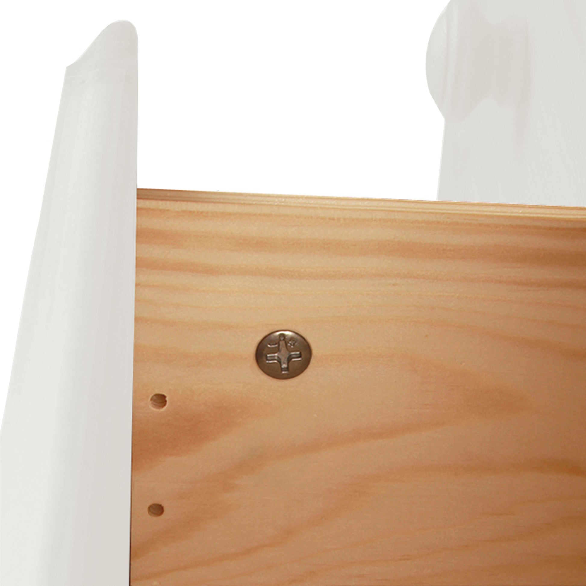 Copenhagen  2 Door 2 Drawer Combi Wardrobe in White
