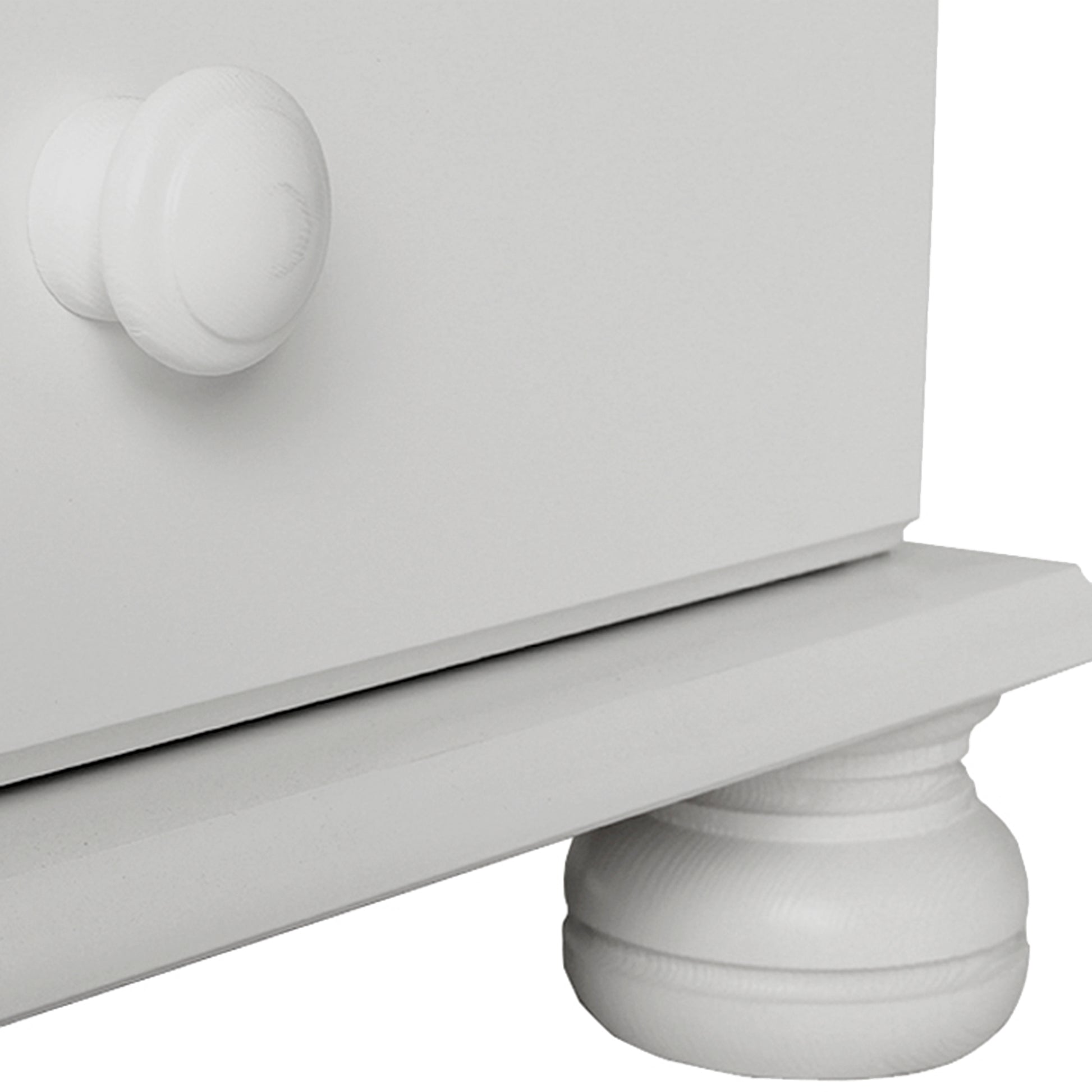Copenhagen  2 door 2 drawer Wardrobe in White