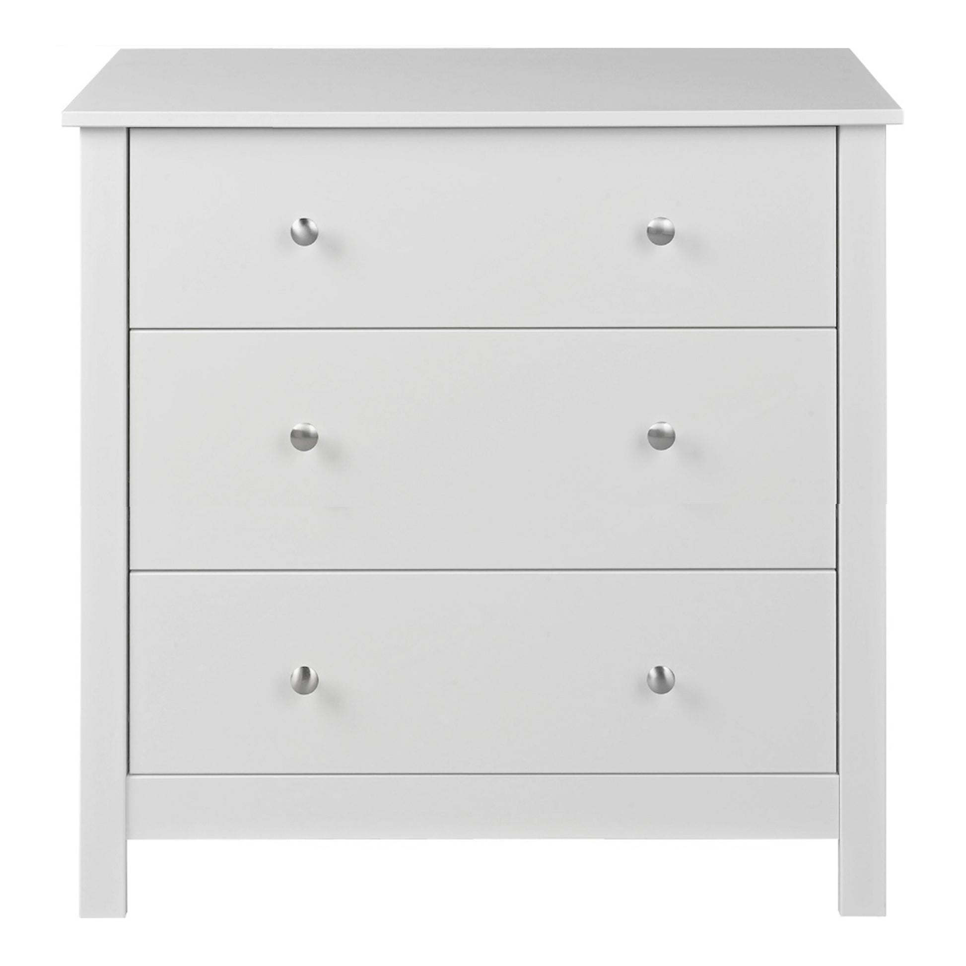 Florence  3 drawer chest in White