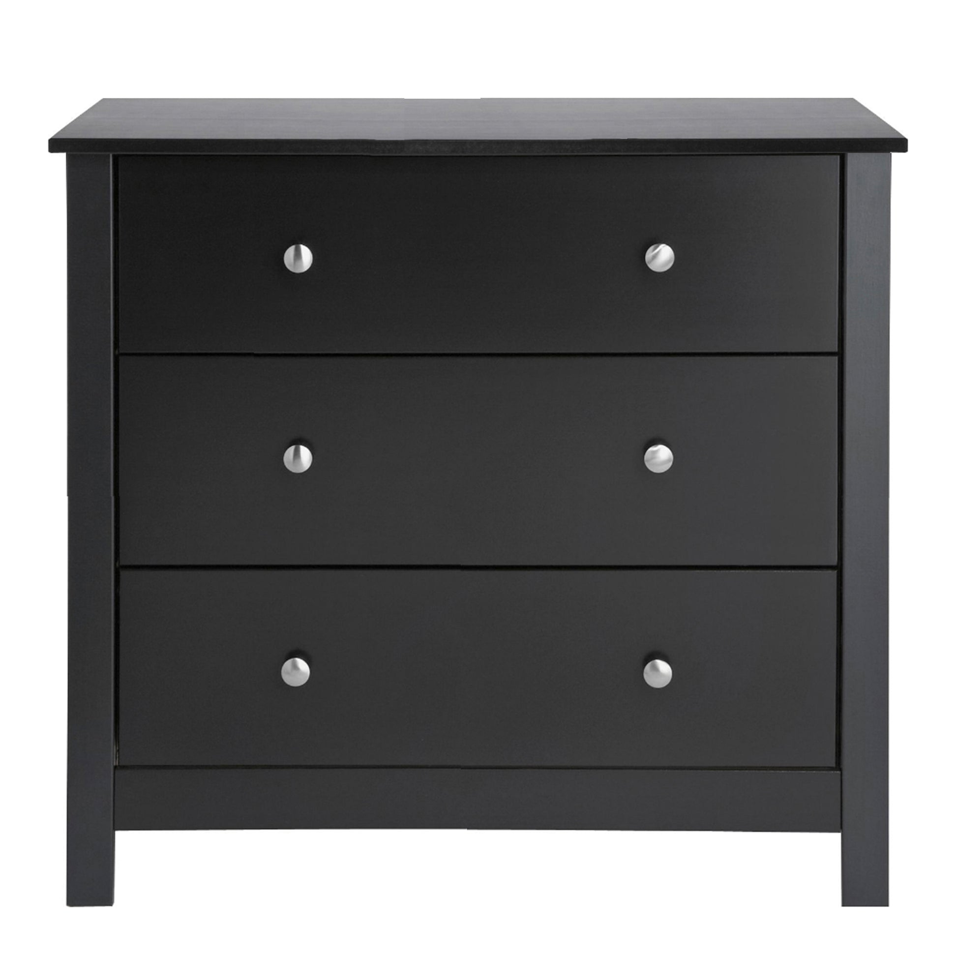 Florence  3 drawer chest in Black