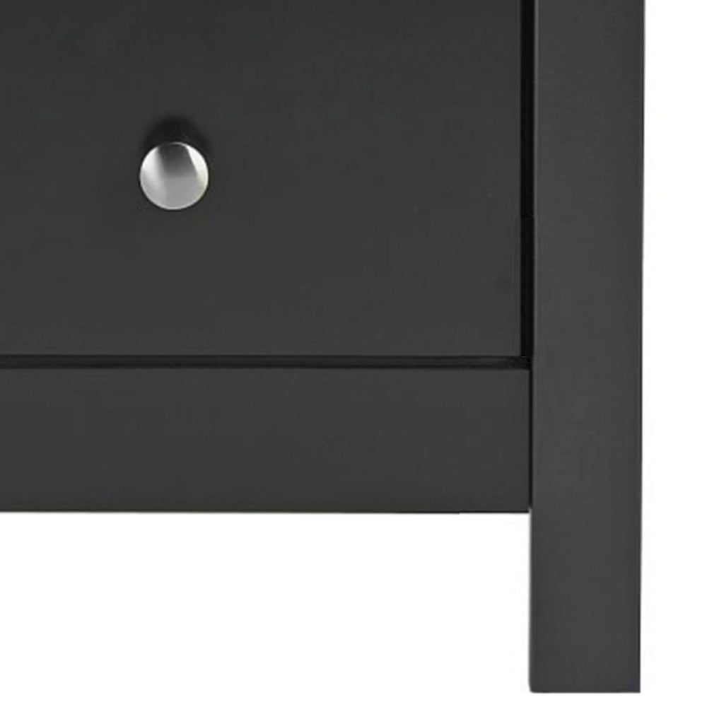Florence  3 drawer chest in Black