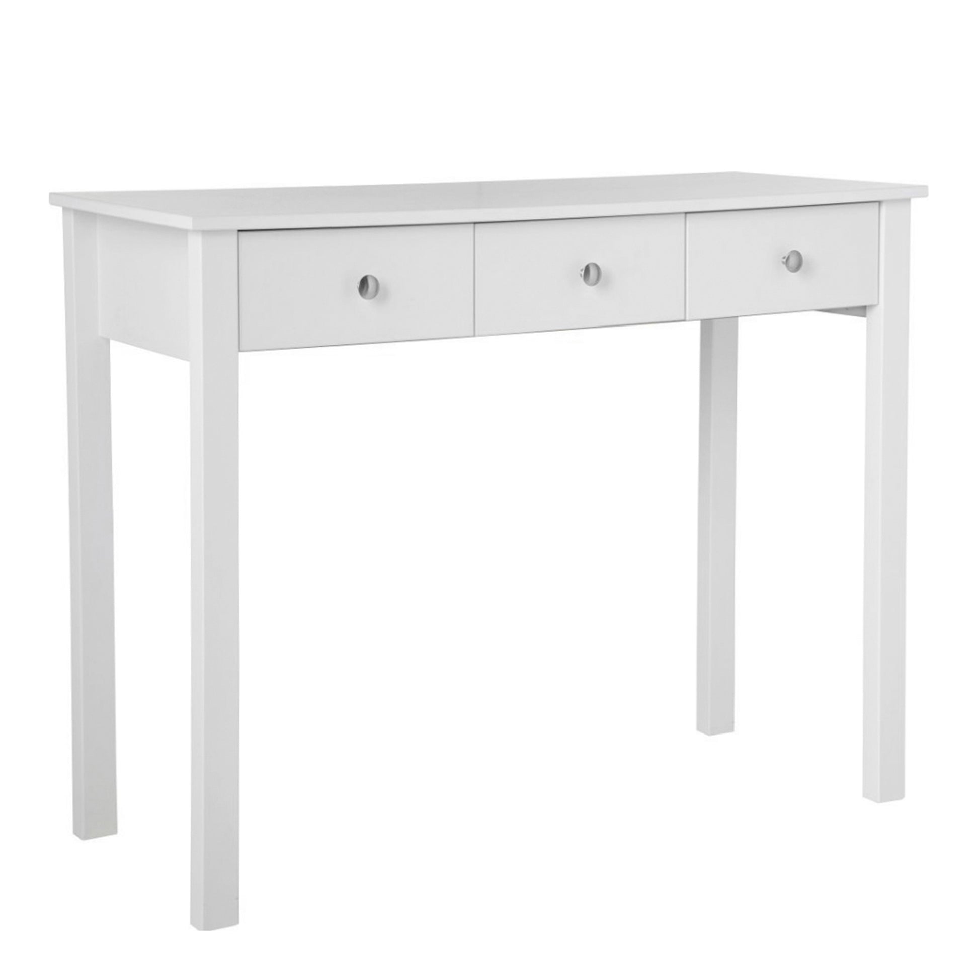 Florence  3 drawer Dressing Table in White