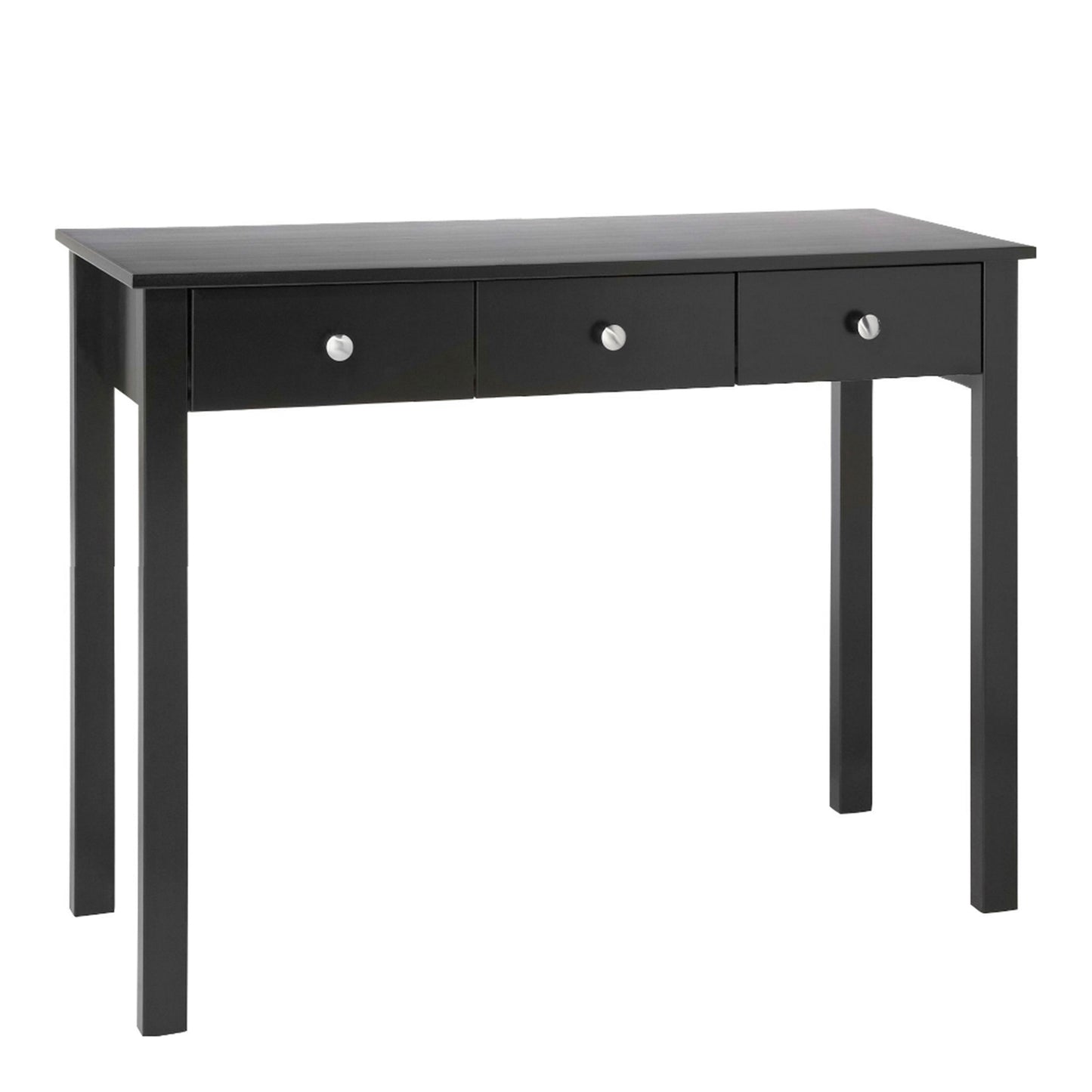 Florence  3 drawer Dressing Table in Black