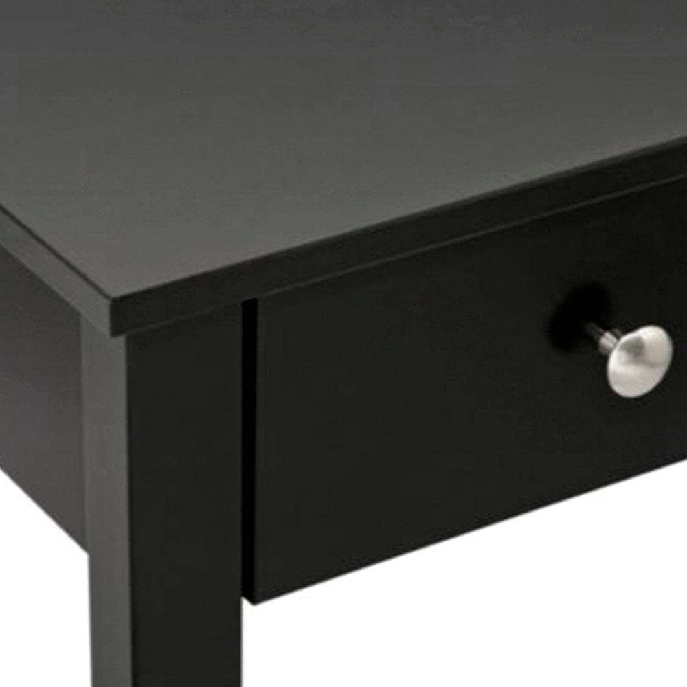 Florence  3 drawer Dressing Table in Black
