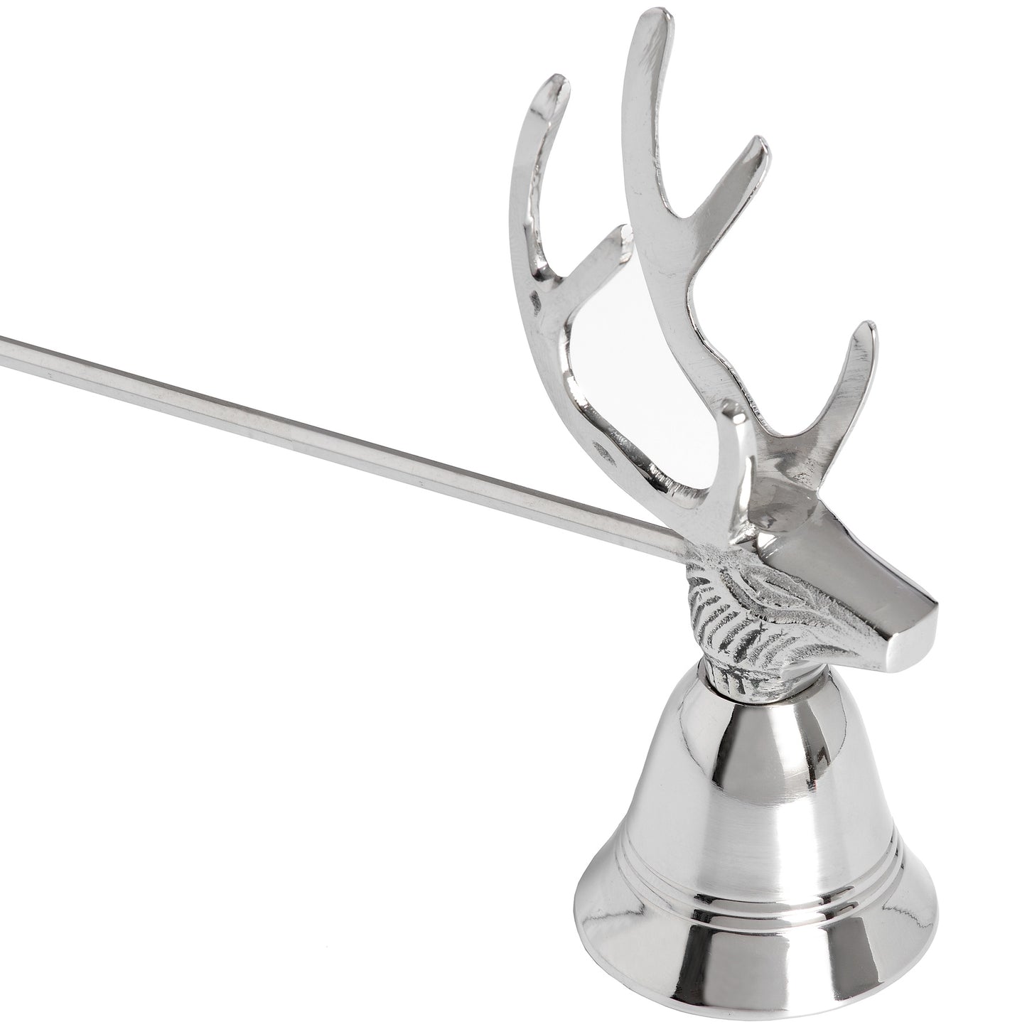 Silver Stag Candle Snuffer