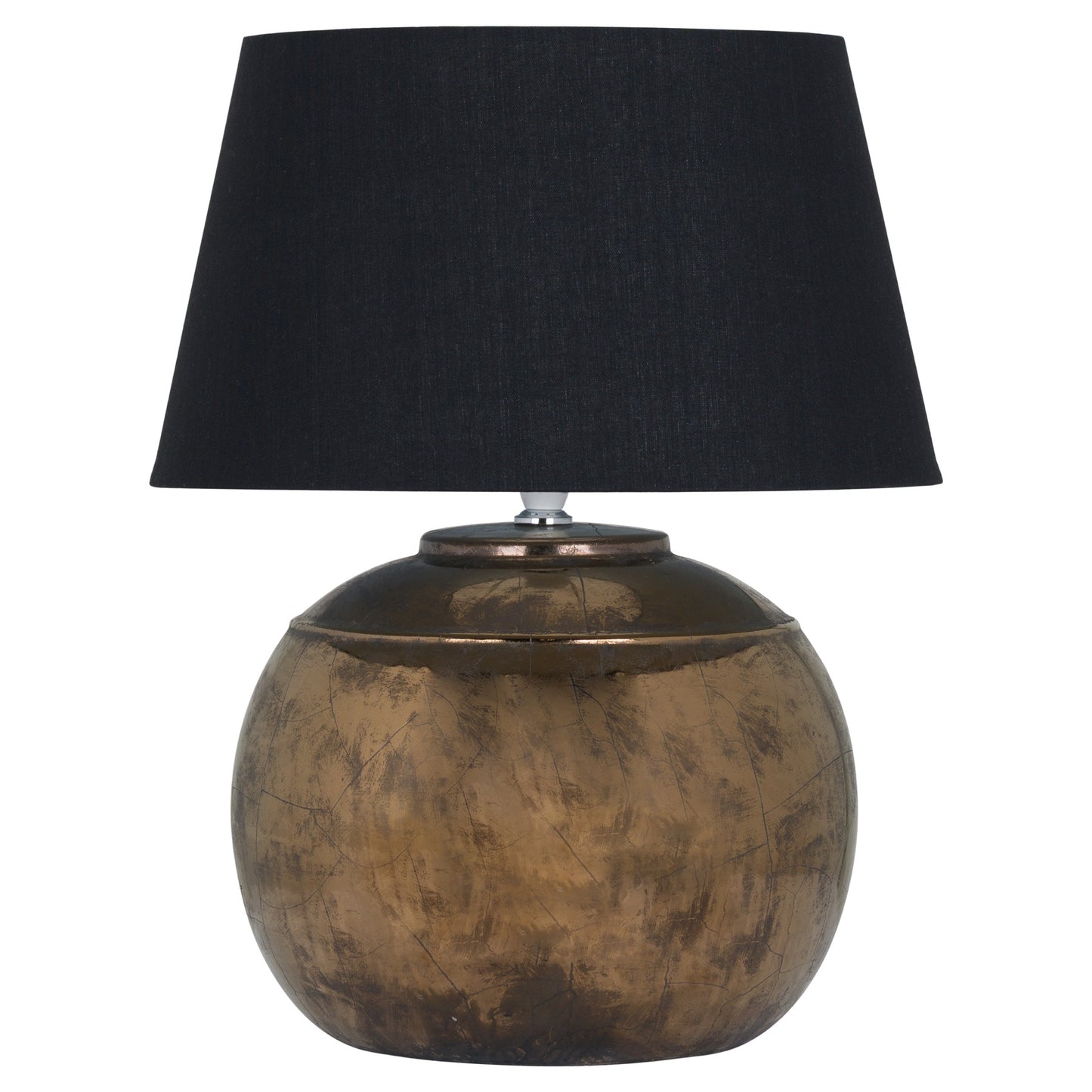 Regola Bronze Metallic Ceramic Table Lamp