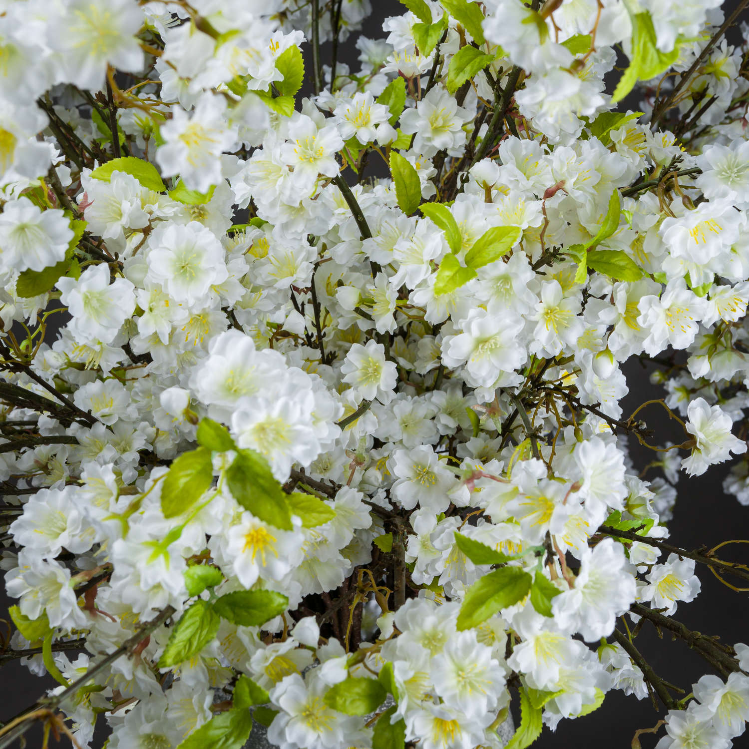 White Cherry Blossom Spray