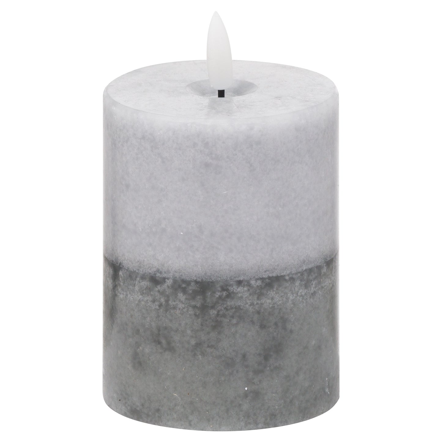 Luxe Collection Natural Glow 3x4 Stone LED Candle