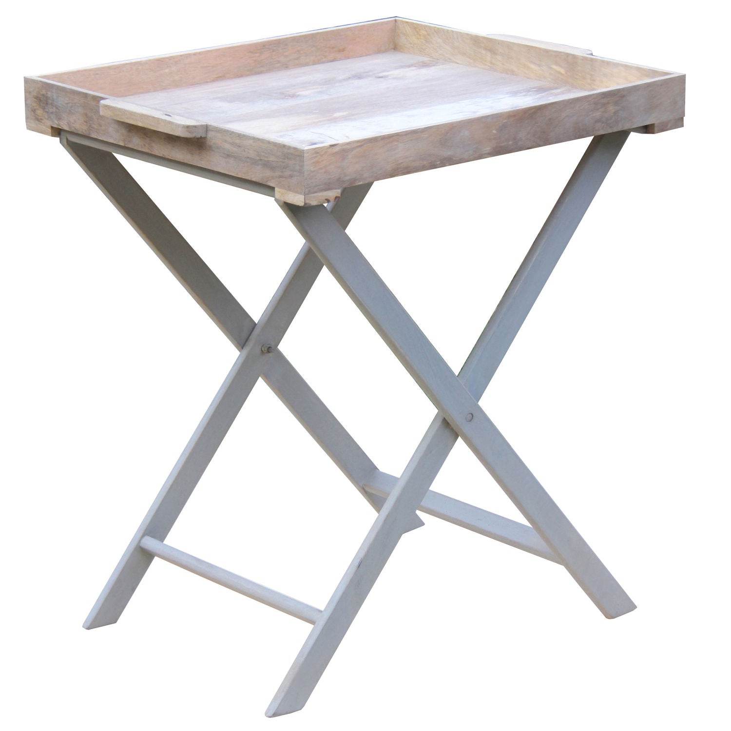Nordic Grey Collection Large Butler Tray Table