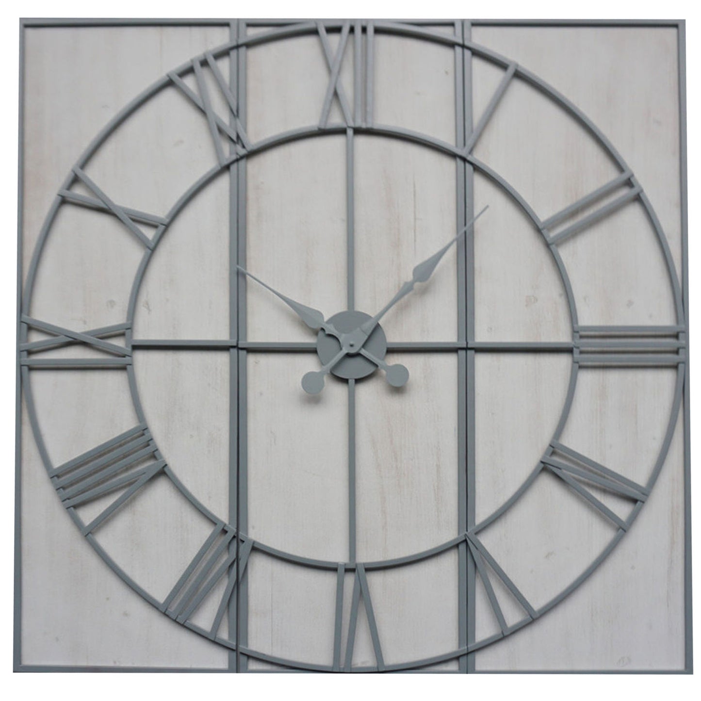 Roza Panelled Wall Clock