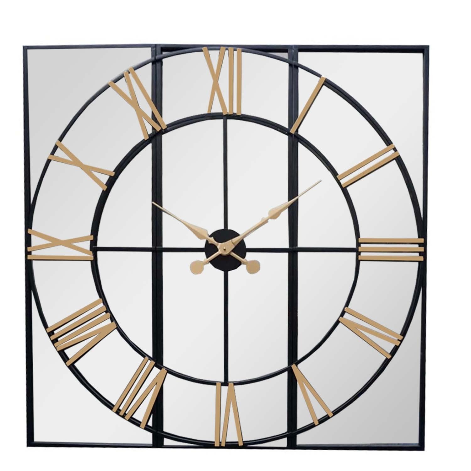 Celina Mirrored Wall Clock