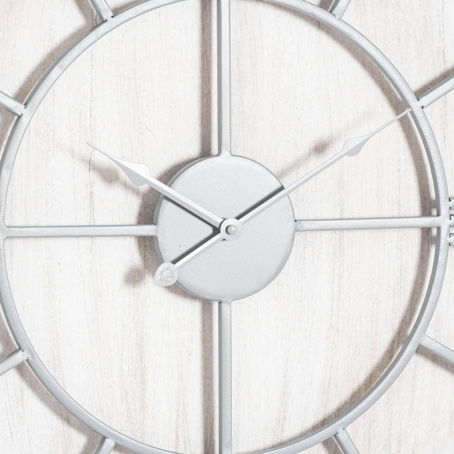 Williston White Wall Clock