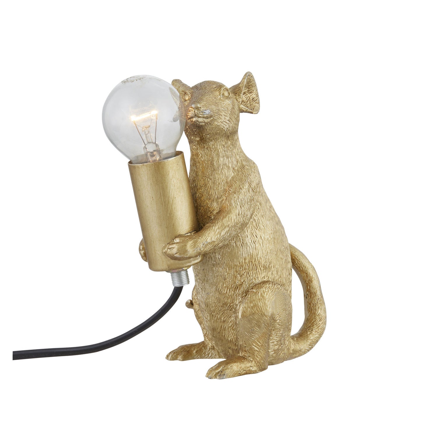 Marvin The Mouse Gold Table Lamp