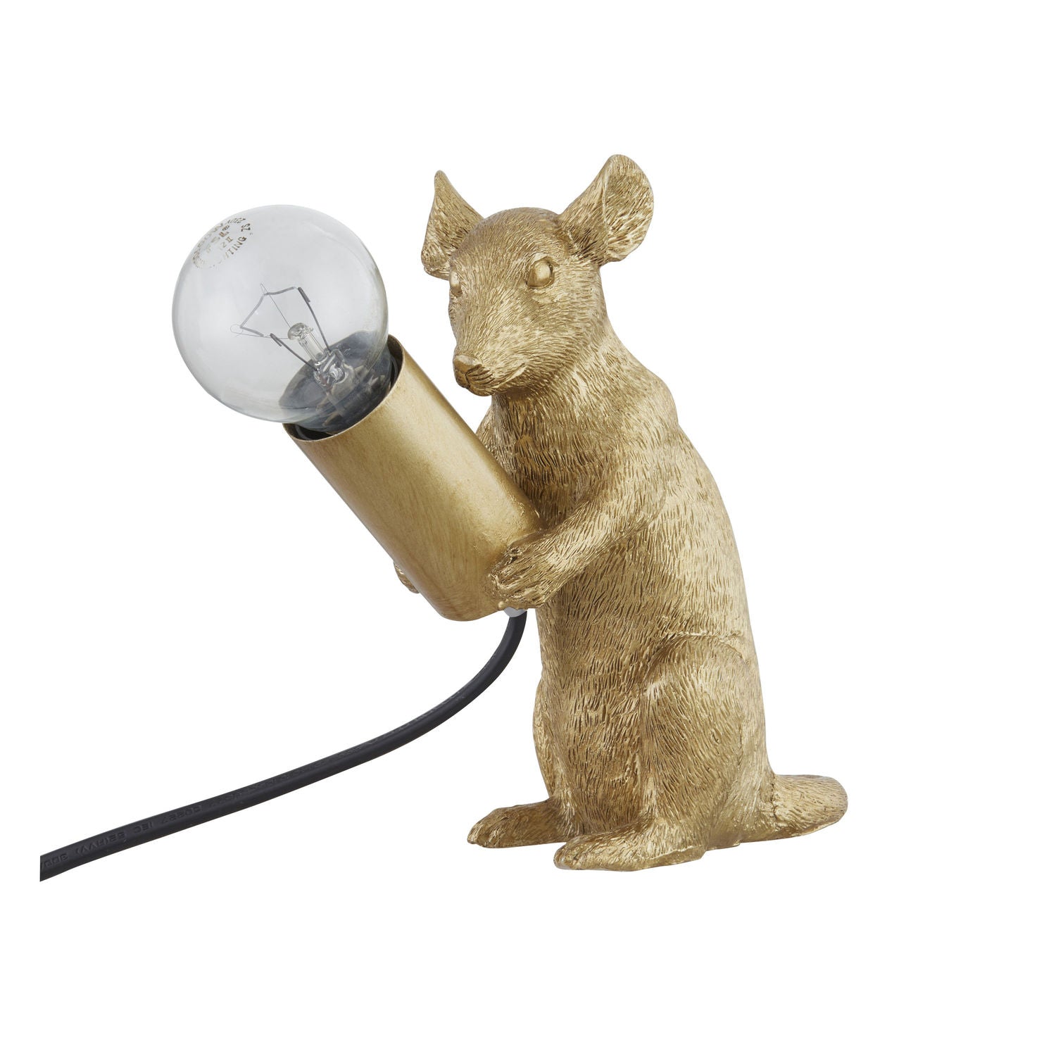 Milton The Mouse Gold Table Lamp