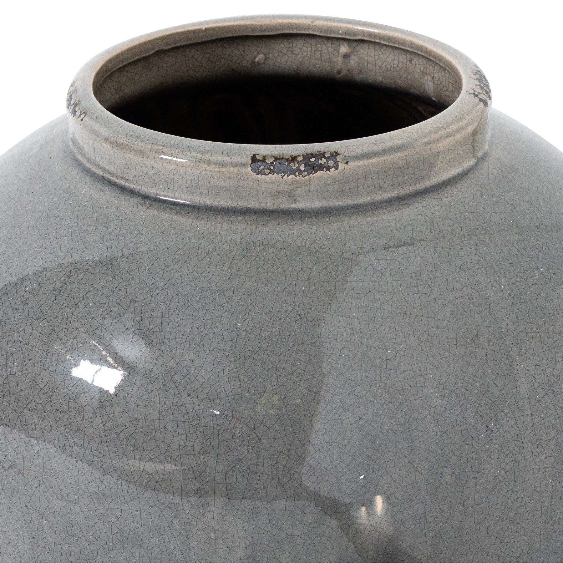 Garda Grey Glazed Juniper Vase