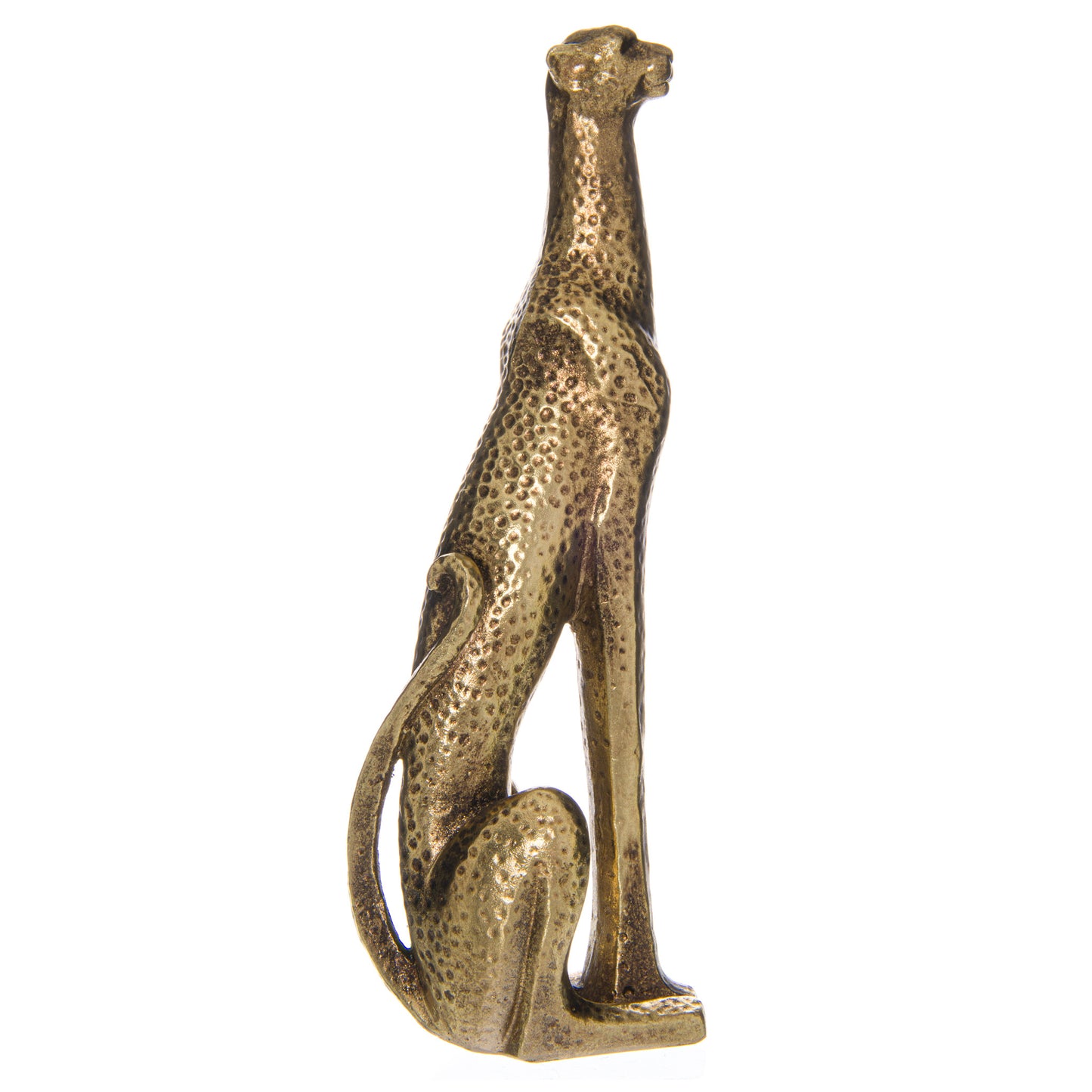 Gold Leopard Standing Ornament