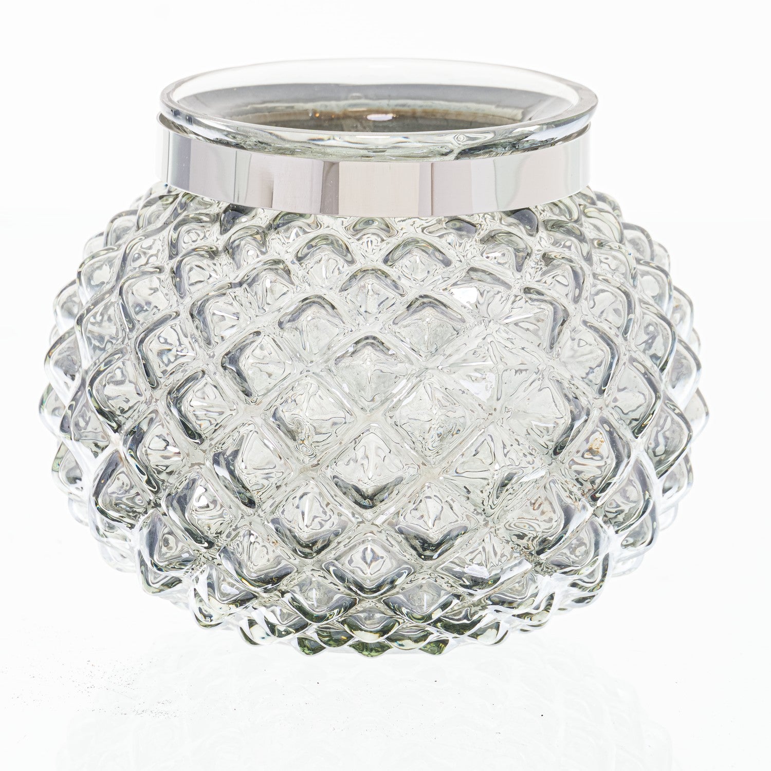 Smoked Midnight Combe Candle Holder
