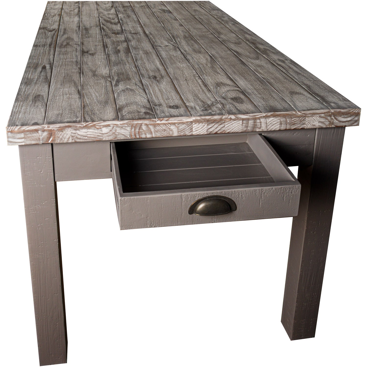 The Oxley Collection Dining Table With  Two Drawers