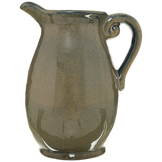 Large Olive Olpe Vase
