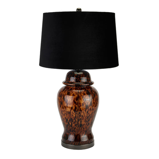 Amber Dapple Acanthus Lamp