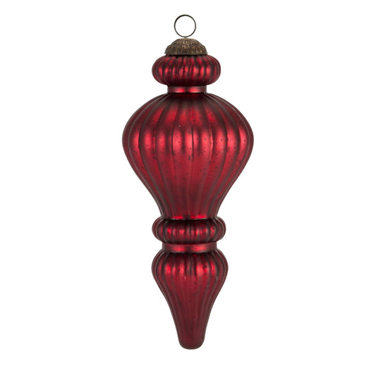 The Noel Collection Ruby Red Statement Bauble