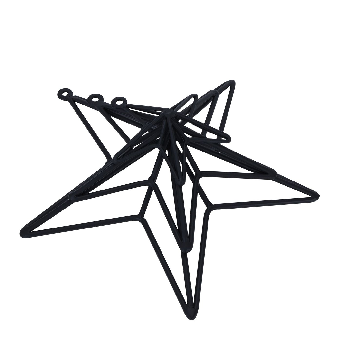 Matt Black Convexed Medium Star Frame