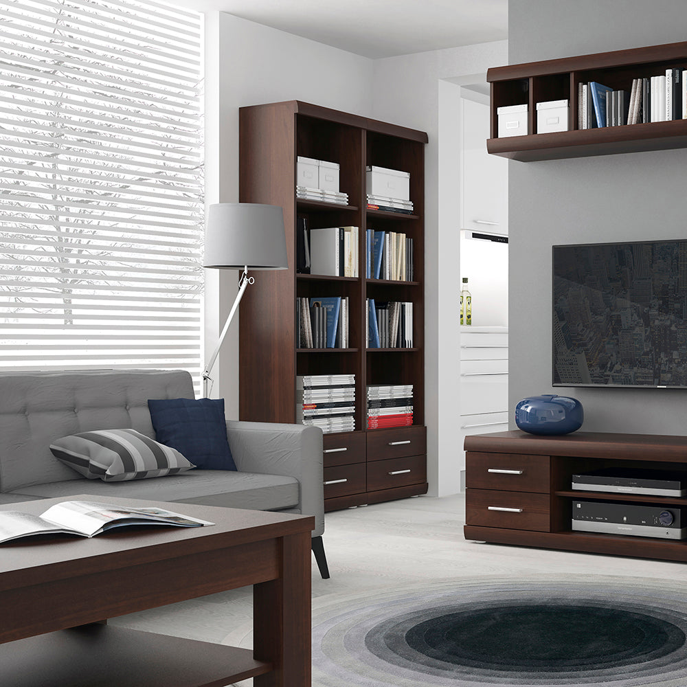 Imperial  Coffee Table in Dark Mahogany Melamine