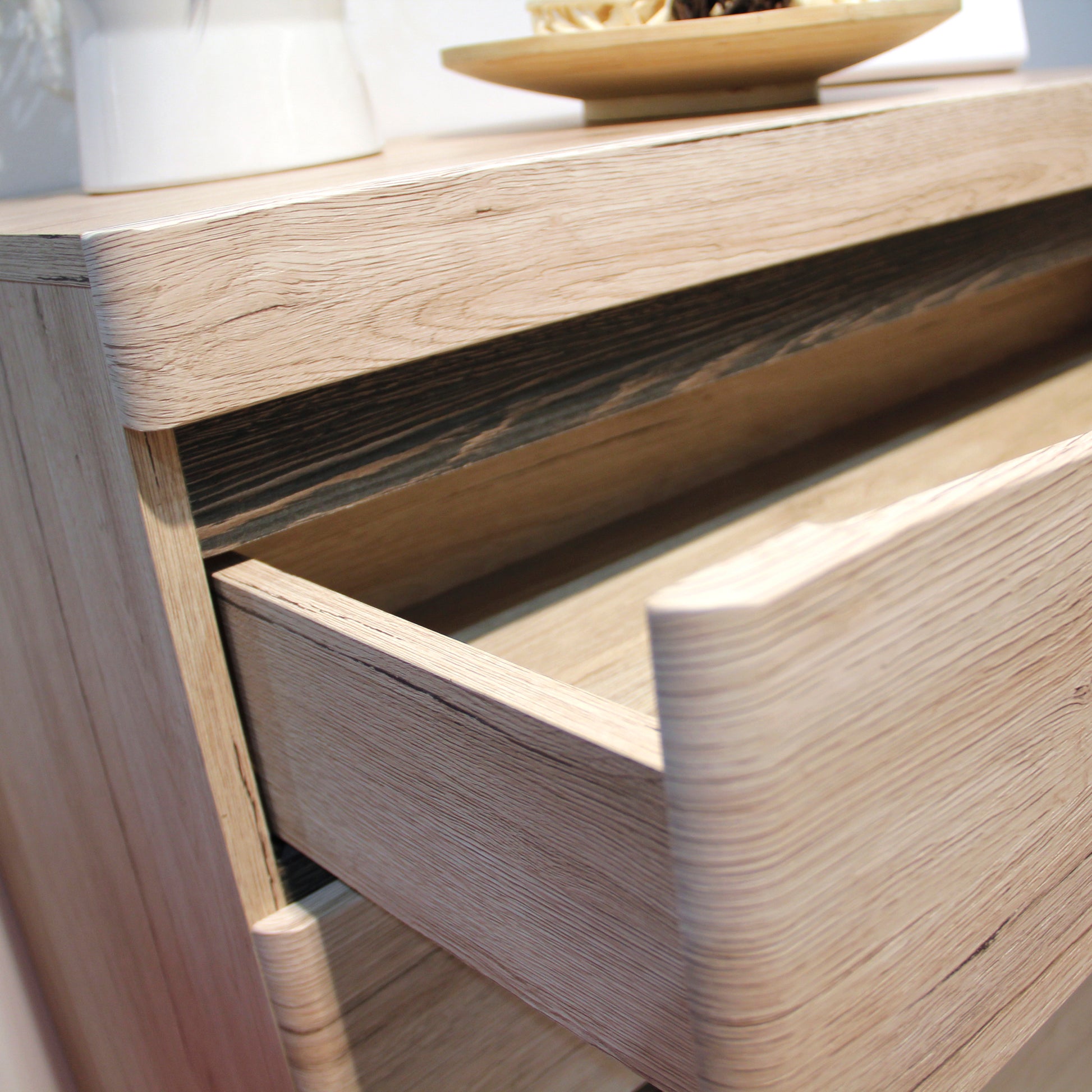 Kensington  Living 2 door 3+3 drawer sideboard in Oak