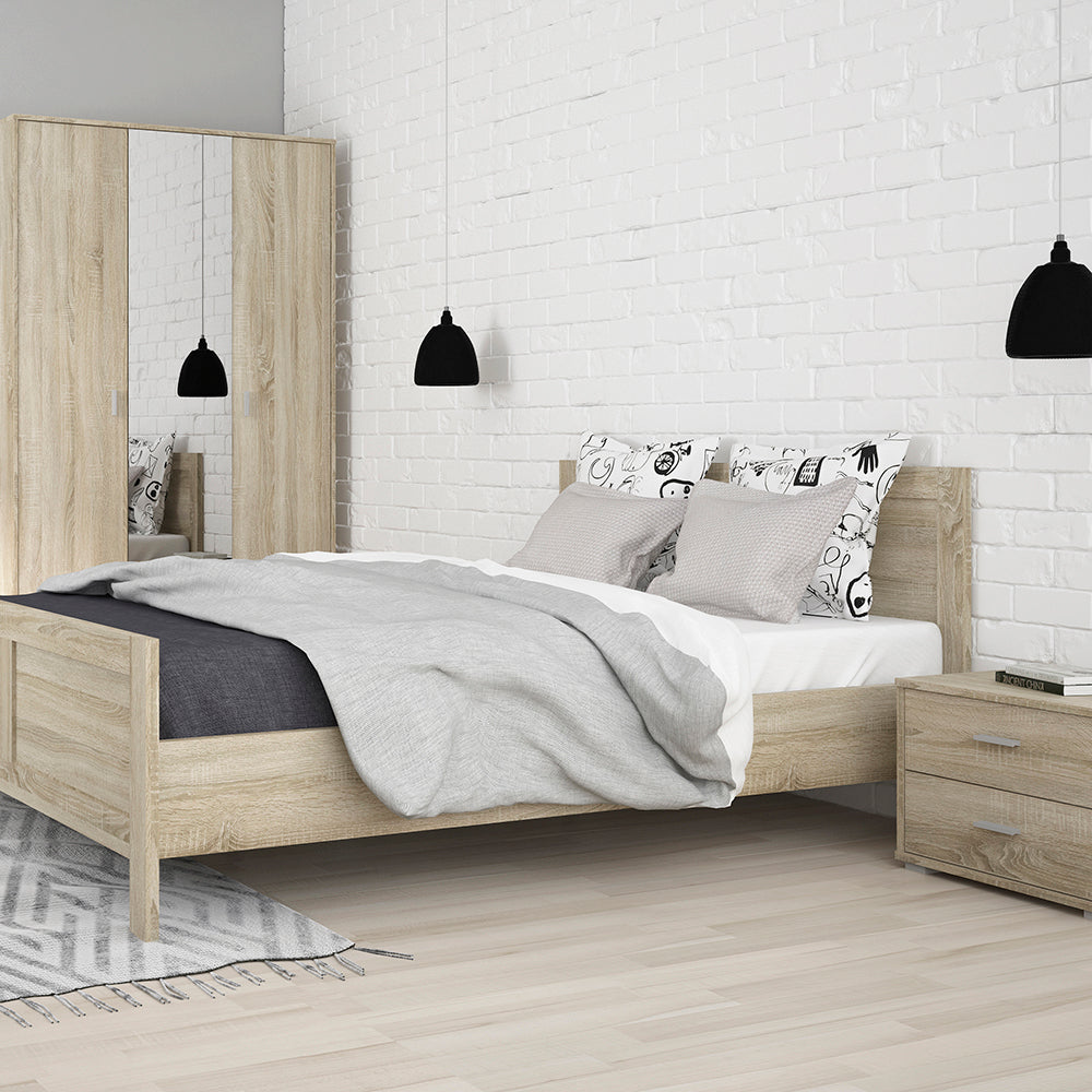 4 You  2 Drawer Low Chest/Bedside in Sonama Oak