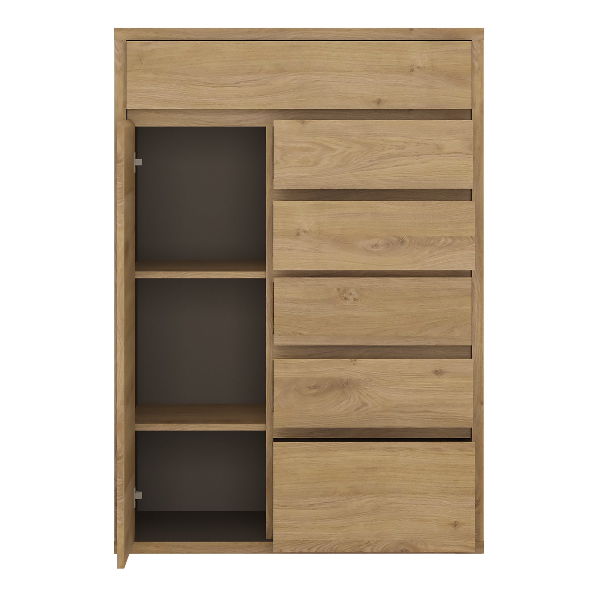 Shetland  1 Door 6 drawer cupboard