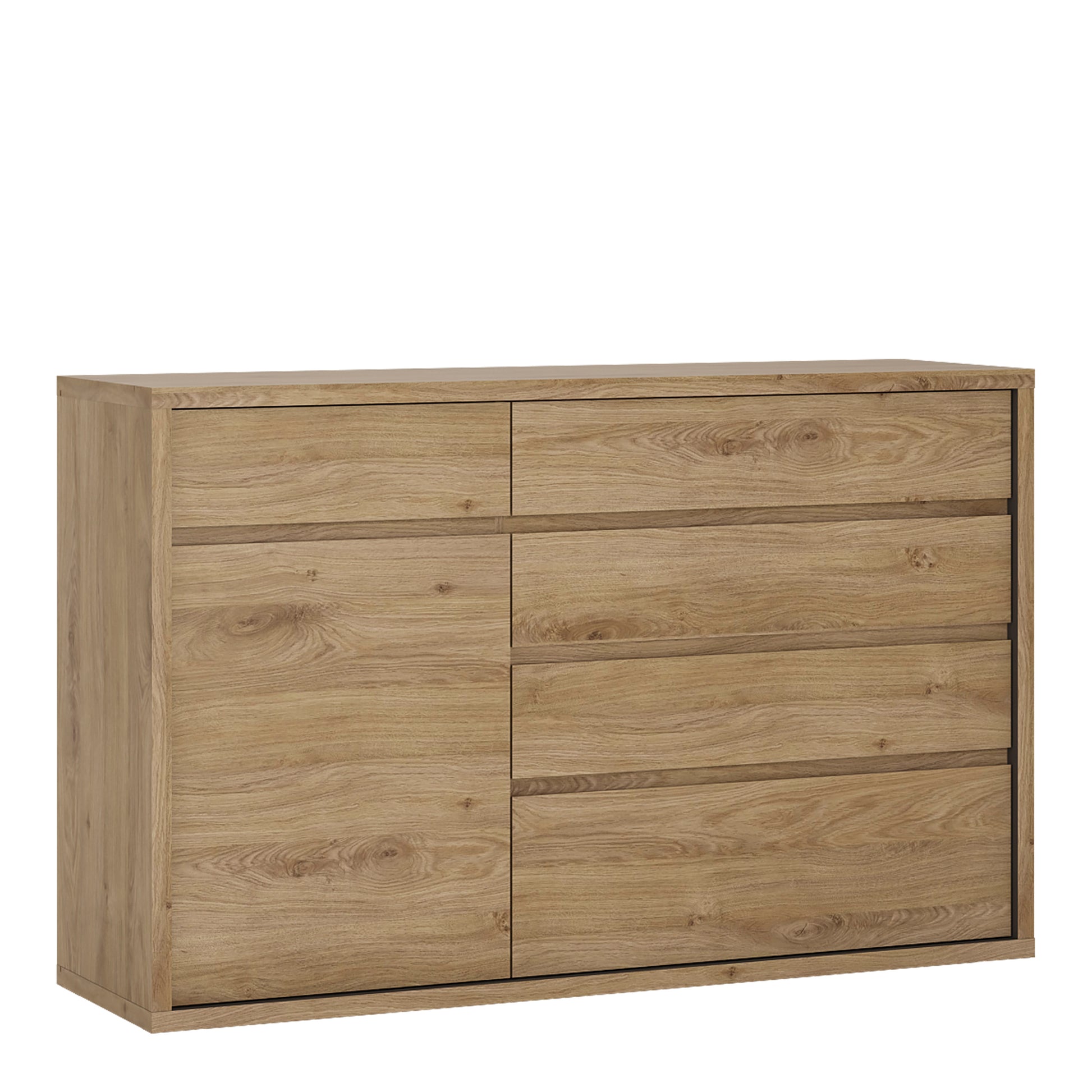 Shetland  1 Door 5 drawer cupboard