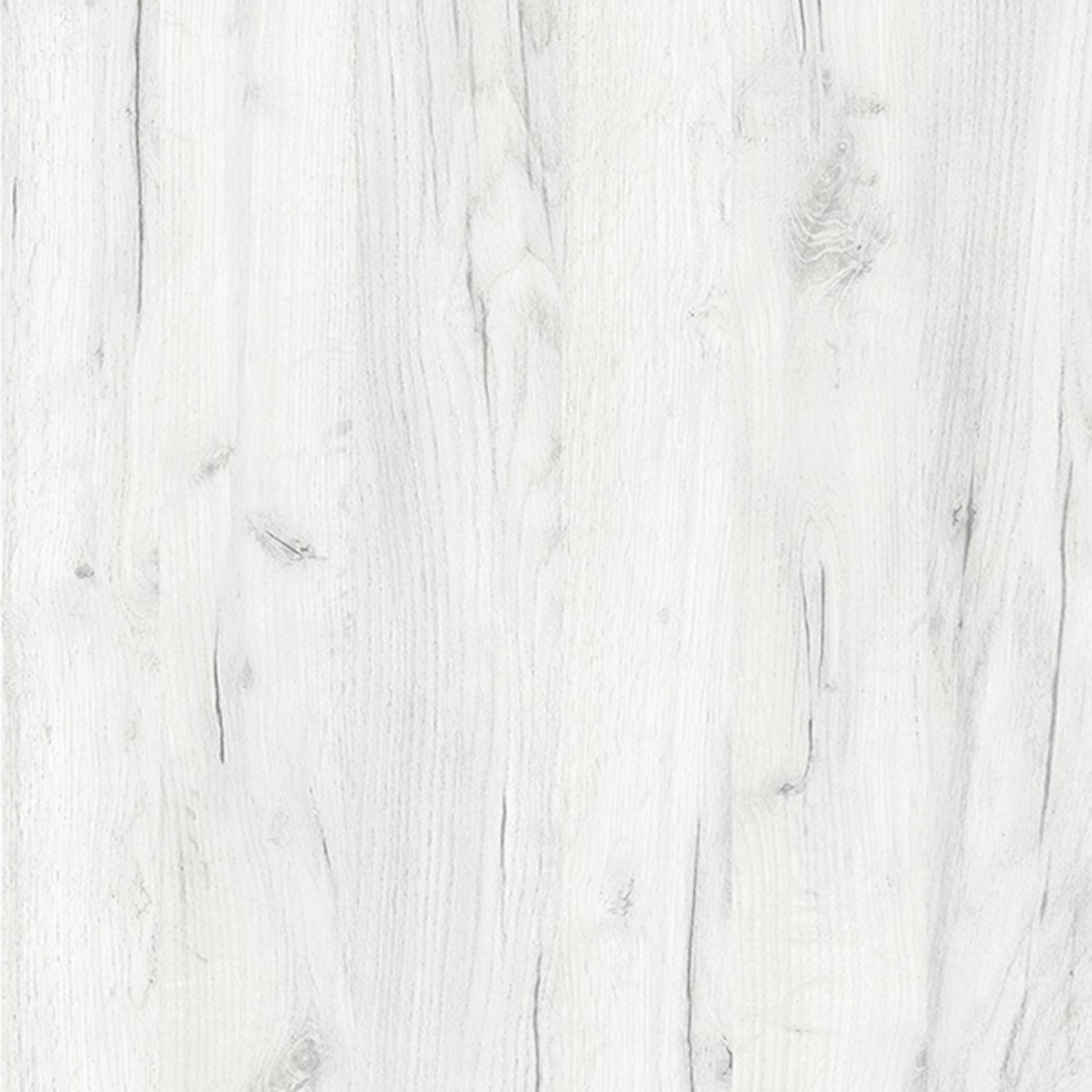 Angel  118.7cm Wall Shelf in White Craft Oak
