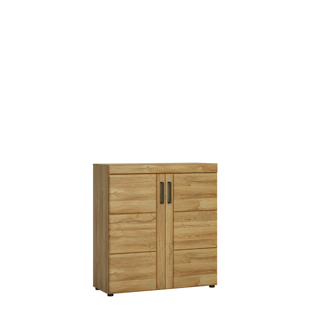 Cortina  2 door shoe cabinet in Grandson Oak