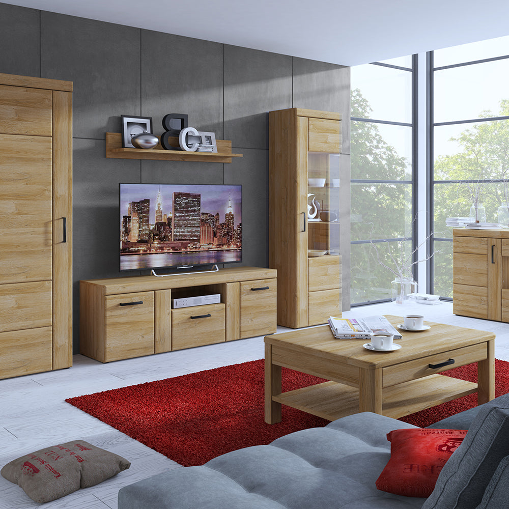 Cortina  Wall shelf 117 cm in Grandson Oak