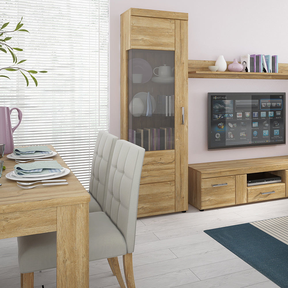 Cortina  Extending dining table in Grandson Oak